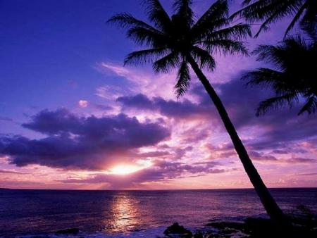 Un beau coucher de soleil !!!